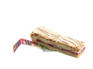 Raspberry and Almond Slice